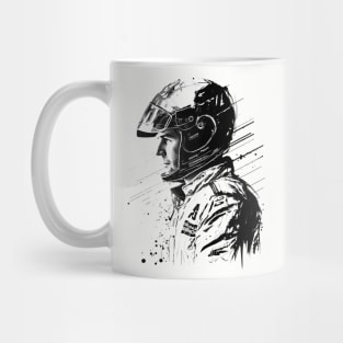 Racing Driver Art Mug